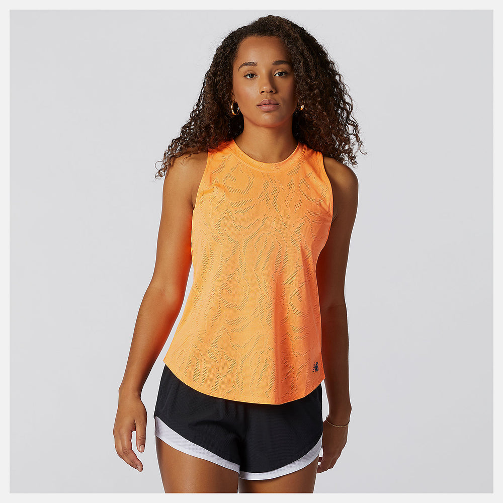 Citrus Punch Q Speed Fuel Jacquard Tank New Balance Clothing