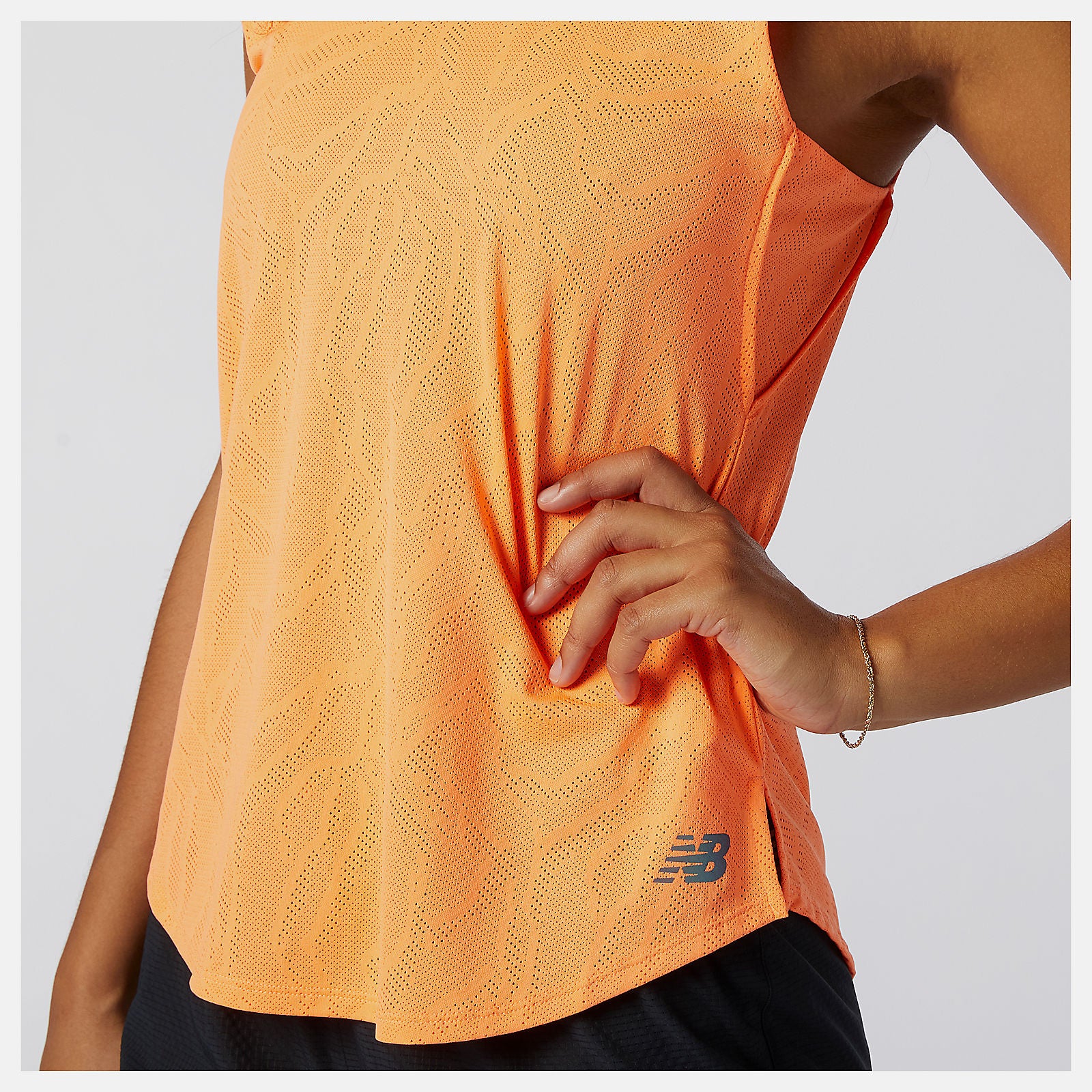 Citrus Punch Q Speed Fuel Jacquard Tank New Balance Clothing
