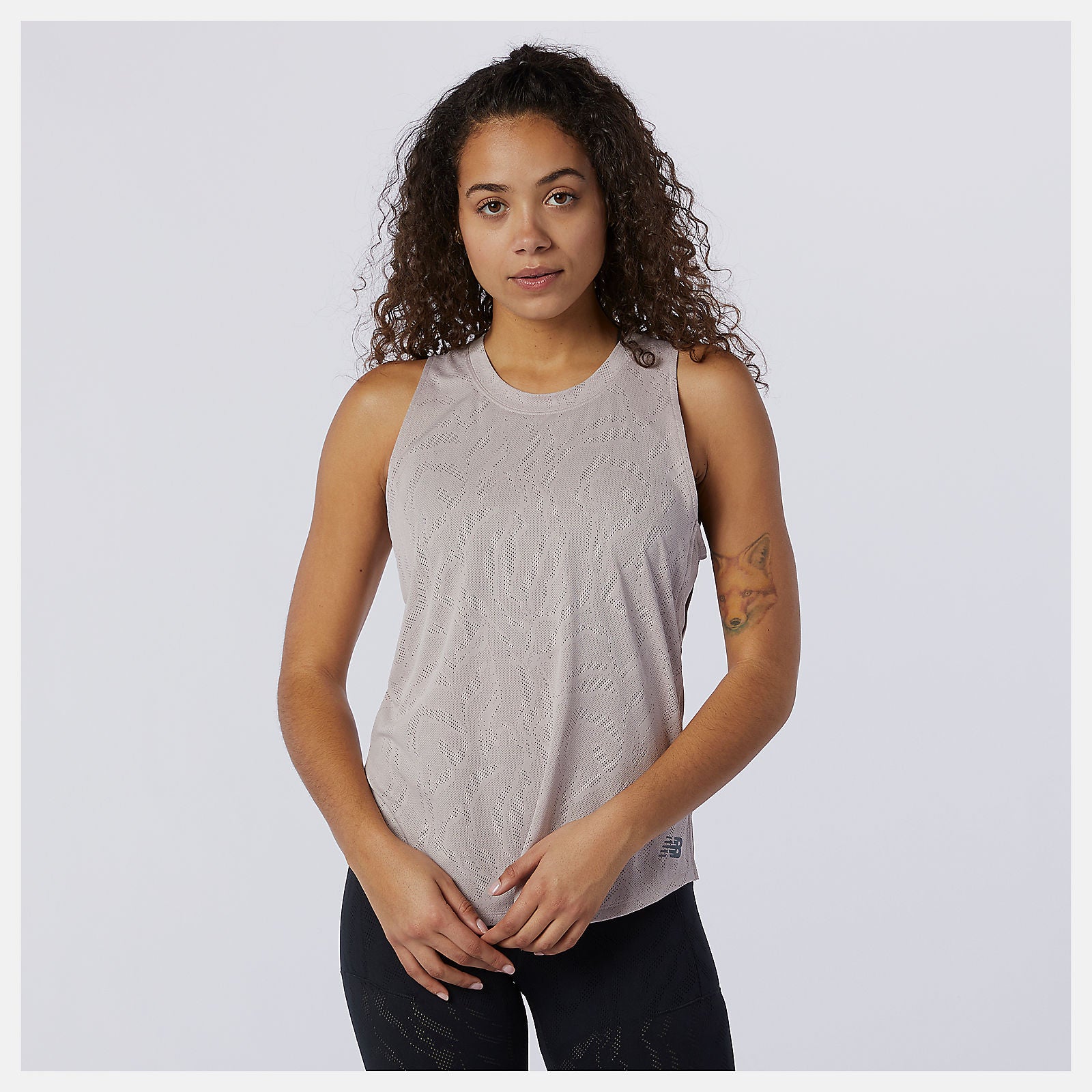 Logwood Q Speed Fuel Jacquard Tank New Balance Clothing