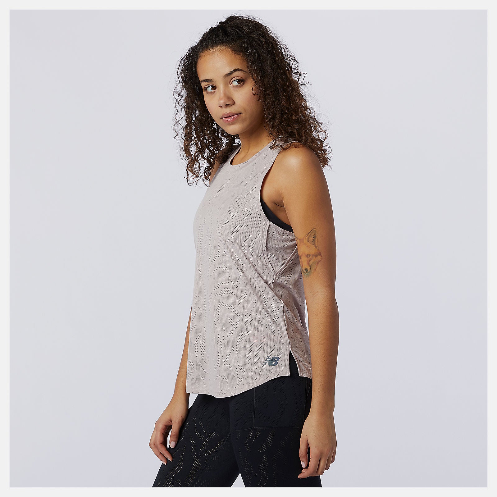 Logwood Q Speed Fuel Jacquard Tank New Balance Clothing