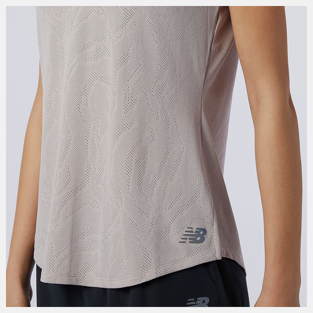 Logwood Q Speed Fuel Jacquard Short Sleeve New Balance Clothing