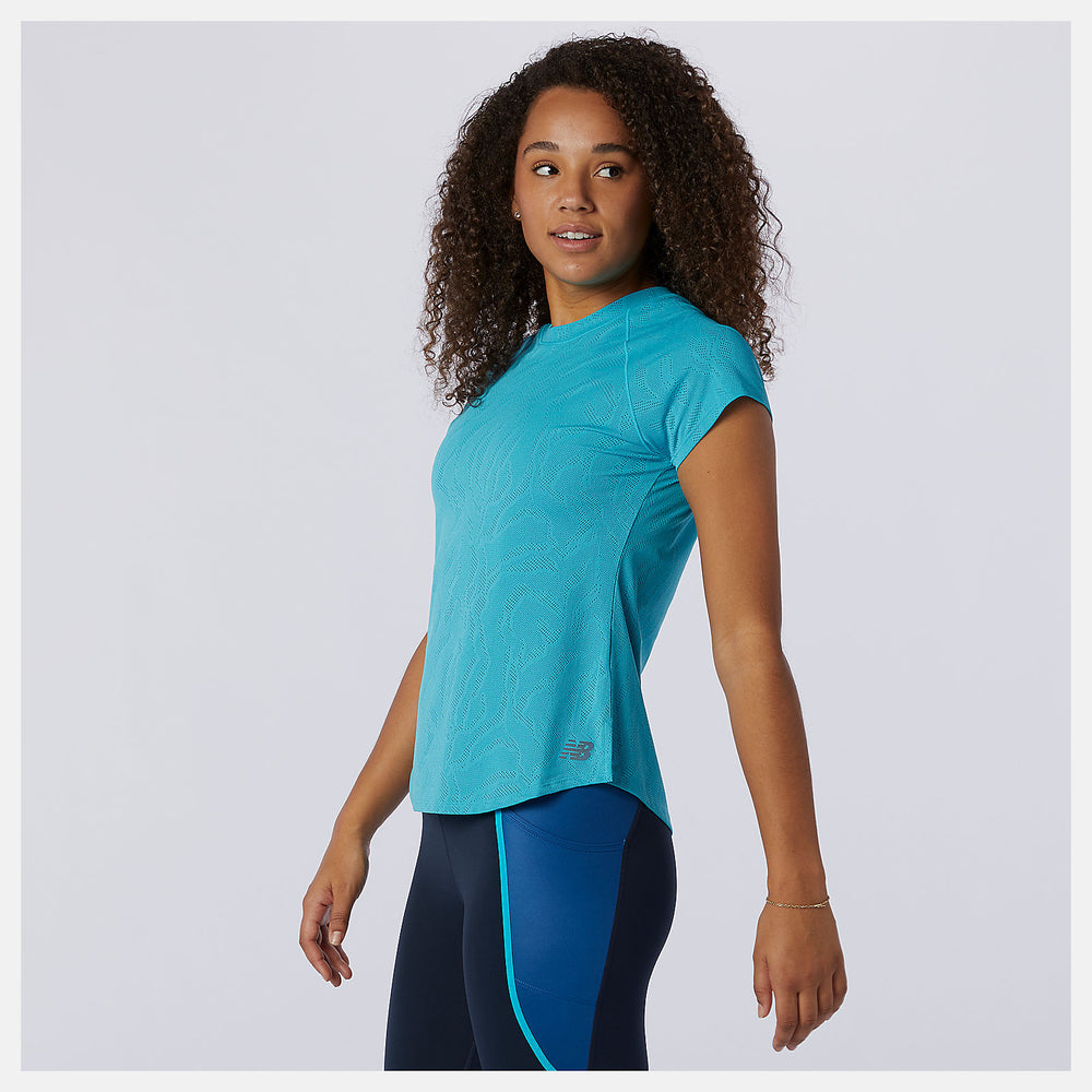 Virtual Sky Q Speed Fuel Jacquard Short Sleeve New Balance Clothing