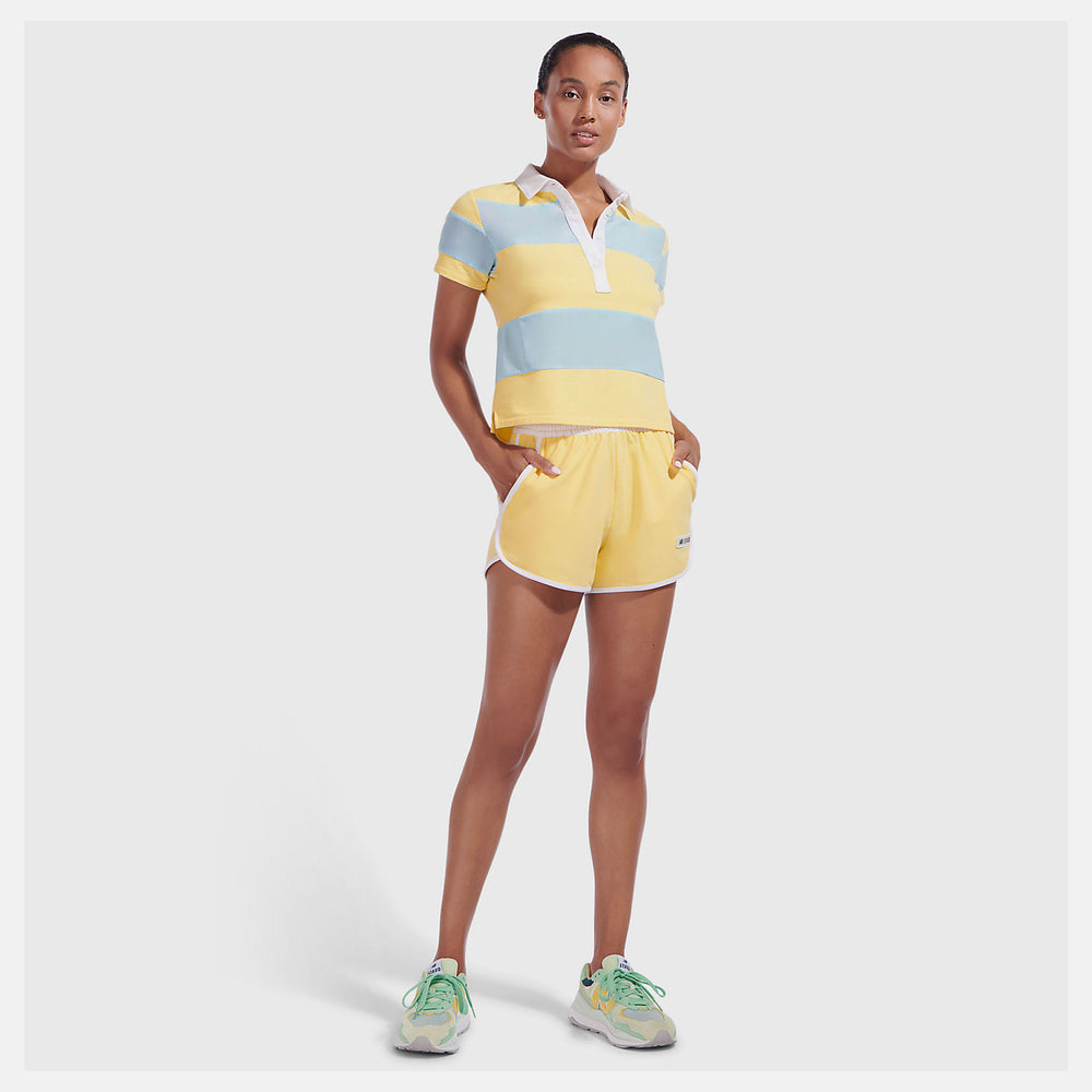 Yellow NB x Staud Polo New Balance Clothing