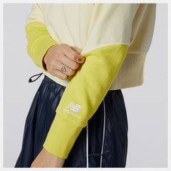Clear Yellow NB Athletics Crew Fleece New Balance Clothing