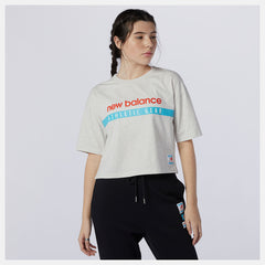 Sea Salt Heather NB Essentials Field Day Boxy Tee New Balance Clothing