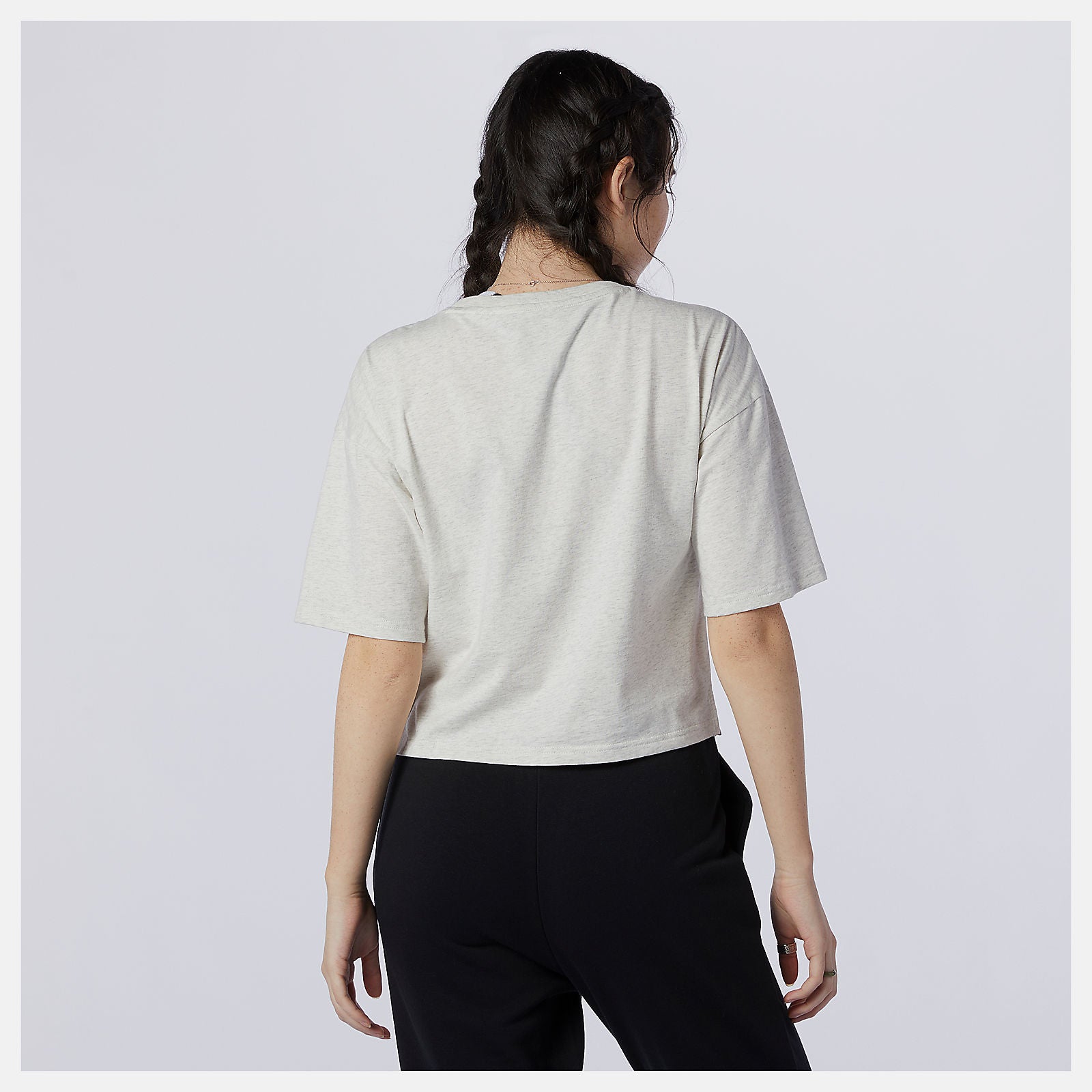 Sea Salt Heather NB Essentials Field Day Boxy Tee New Balance Clothing