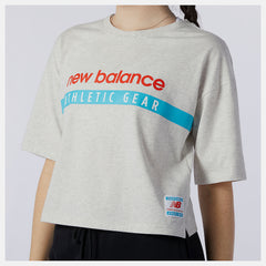 Sea Salt Heather NB Essentials Field Day Boxy Tee New Balance Clothing