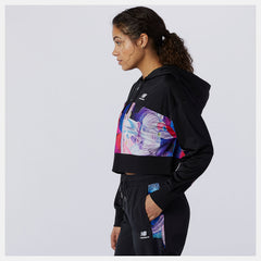 Black/Magnet NB Athletics Erin Loree Half-zip Hoodie New Balance Clothing