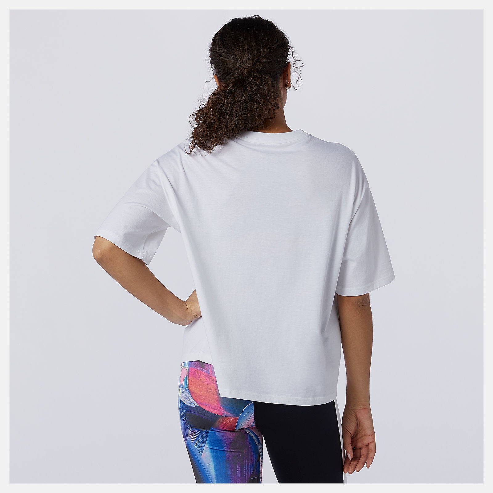 White NB Athletics Erin Loree Graphic Tee New Balance Clothing