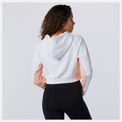 White Sport Style Optiks Hoodie New Balance Clothing