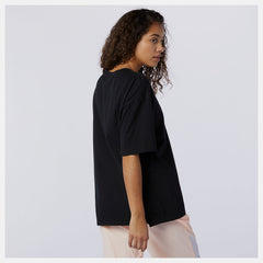 Black Sport Style Optiks Gradient Graphic Tee New Balance Clothing