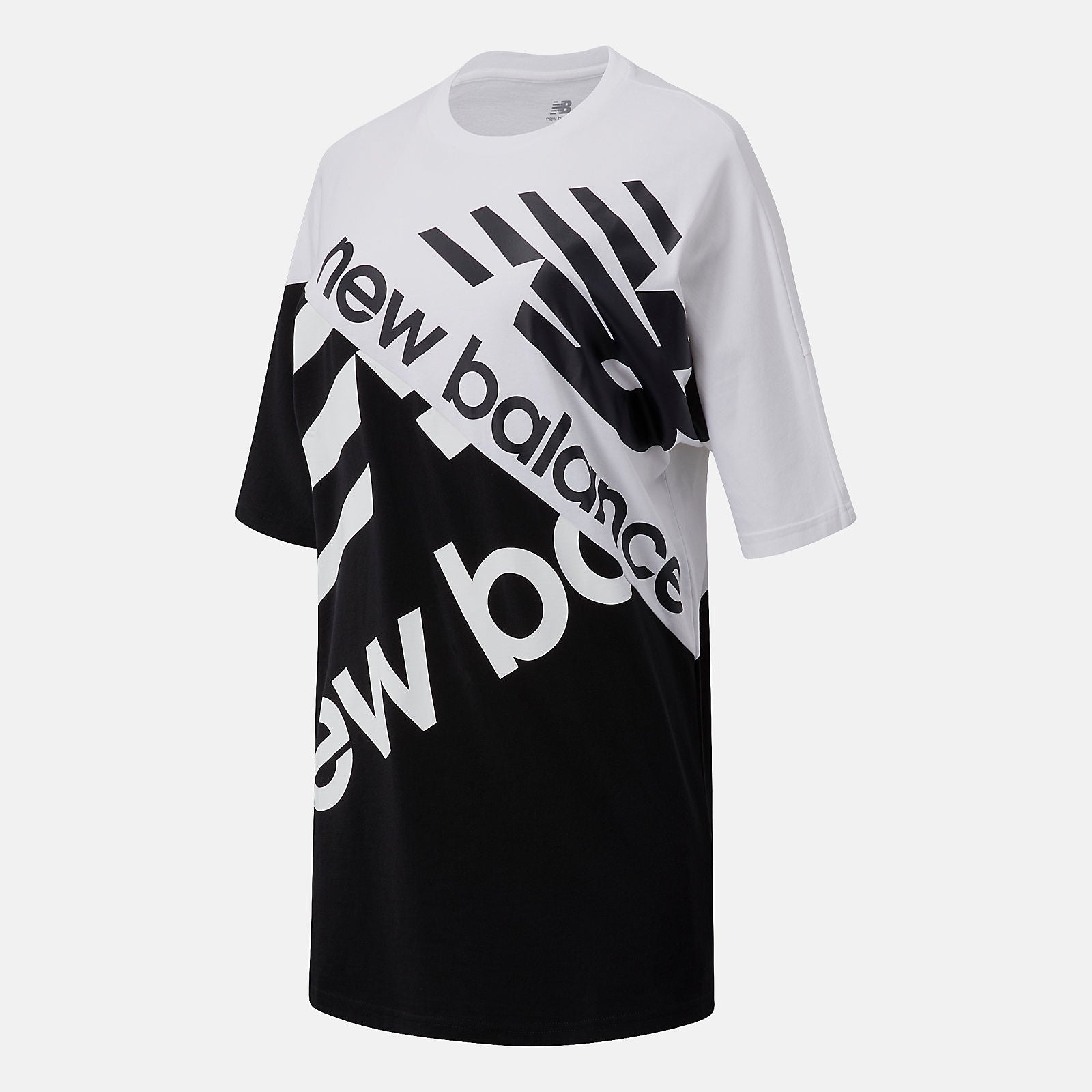 Black/Magnet NB Athletics Splice Tunic Tee New Balance Clothing