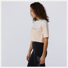 Cloud Pink Sport Style Optiks Gradient Spray Tee New Balance Clothing
