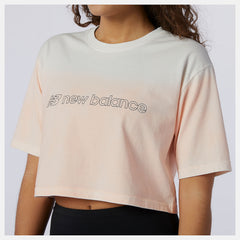 Cloud Pink Sport Style Optiks Gradient Spray Tee New Balance Clothing