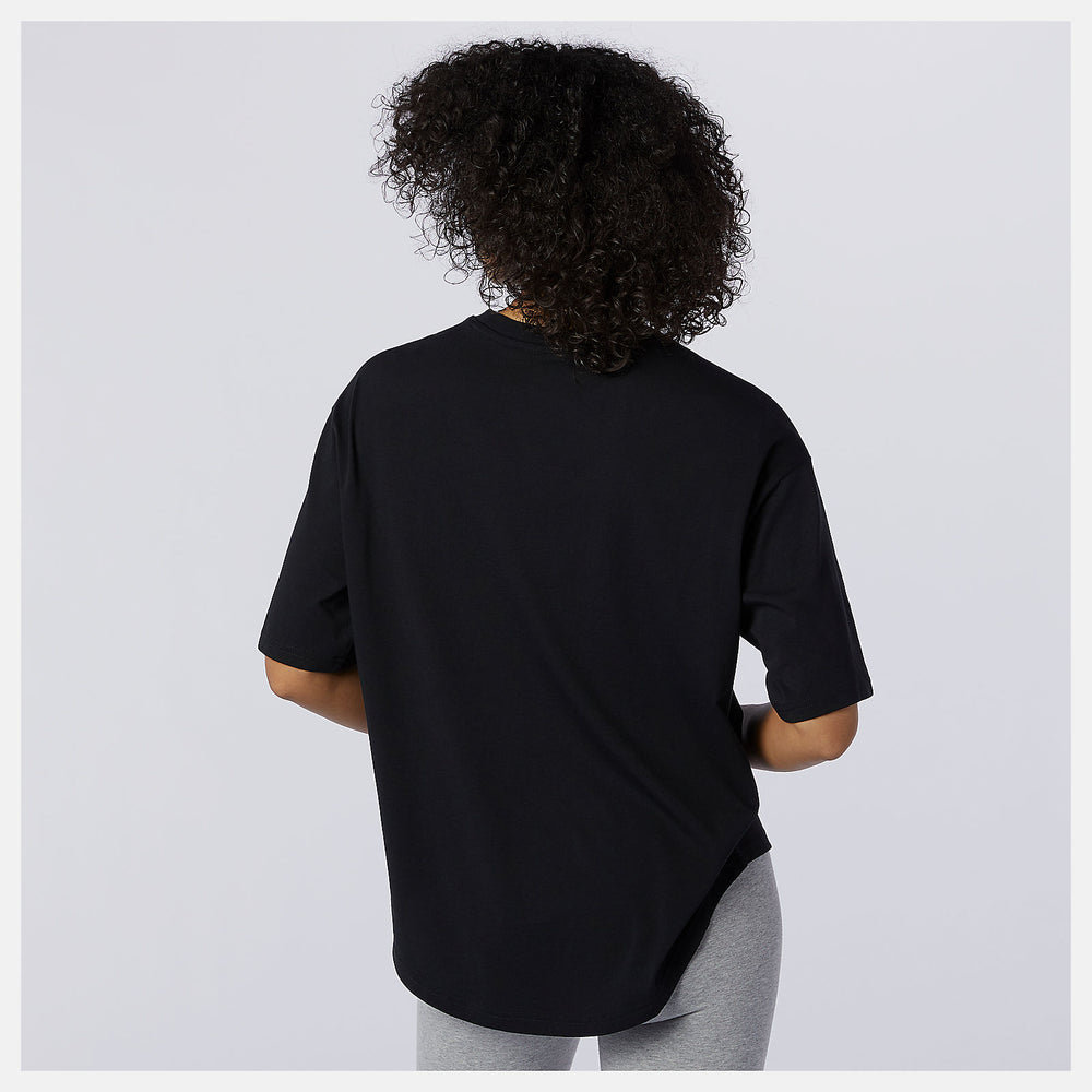 Black NB Athletics Collide Short Sleeve Tee New Balance Clothing