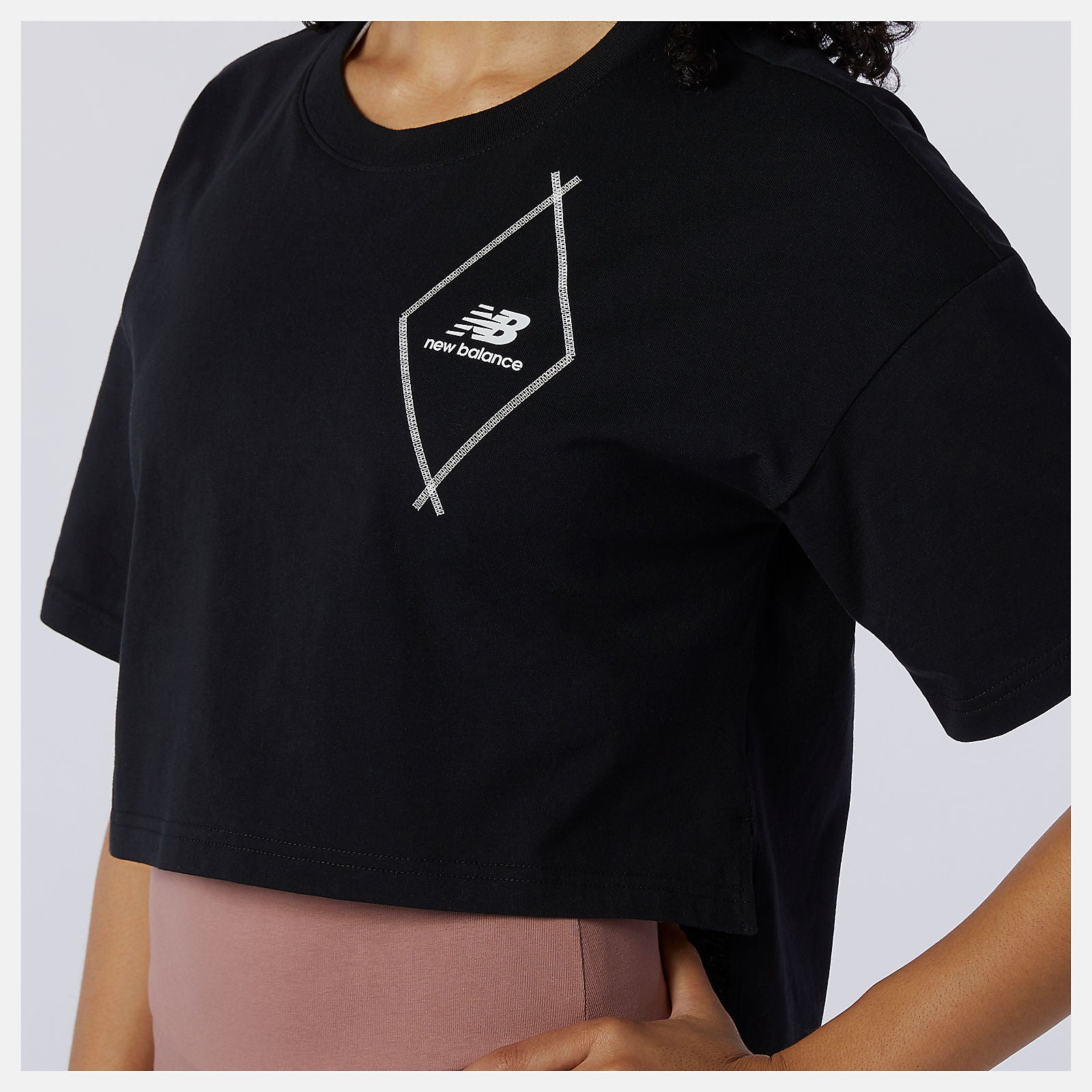 Black NB Athletics Argyle Graphic Tee New Balance Clothing