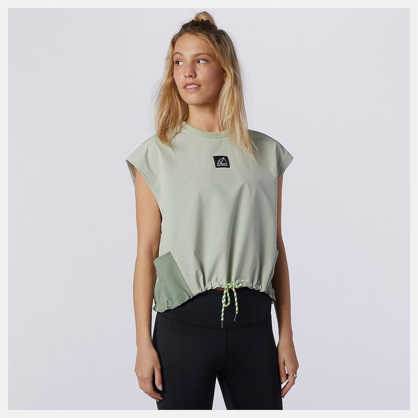 Silver Pine NB All Terrain Pocket Tee New Balance Clothing