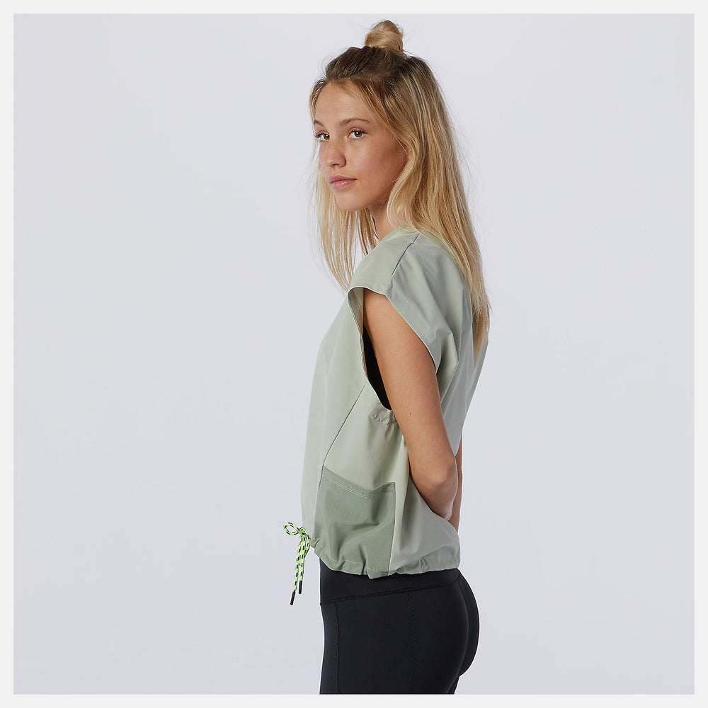 Silver Pine NB All Terrain Pocket Tee New Balance Clothing