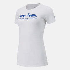White RFL Graphic Short Sleeve New Balance Clothing