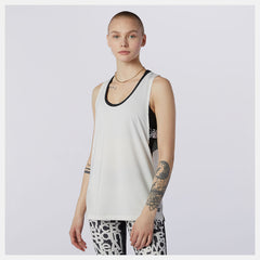 Sea Salt Relentless Sweat Tank New Balance Clothing
