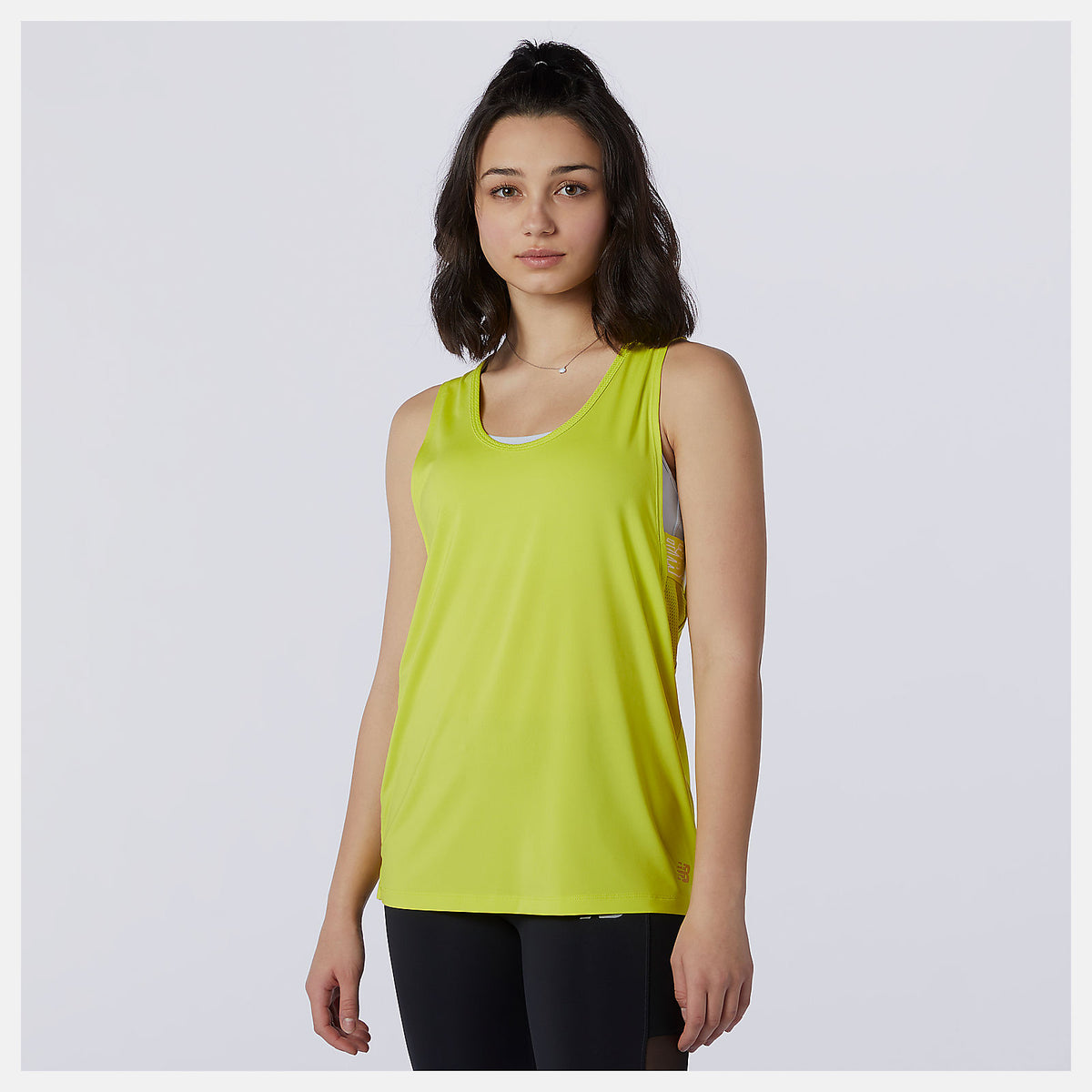 Sulpher Yellow Relentless Sweat Tank New Balance Clothing