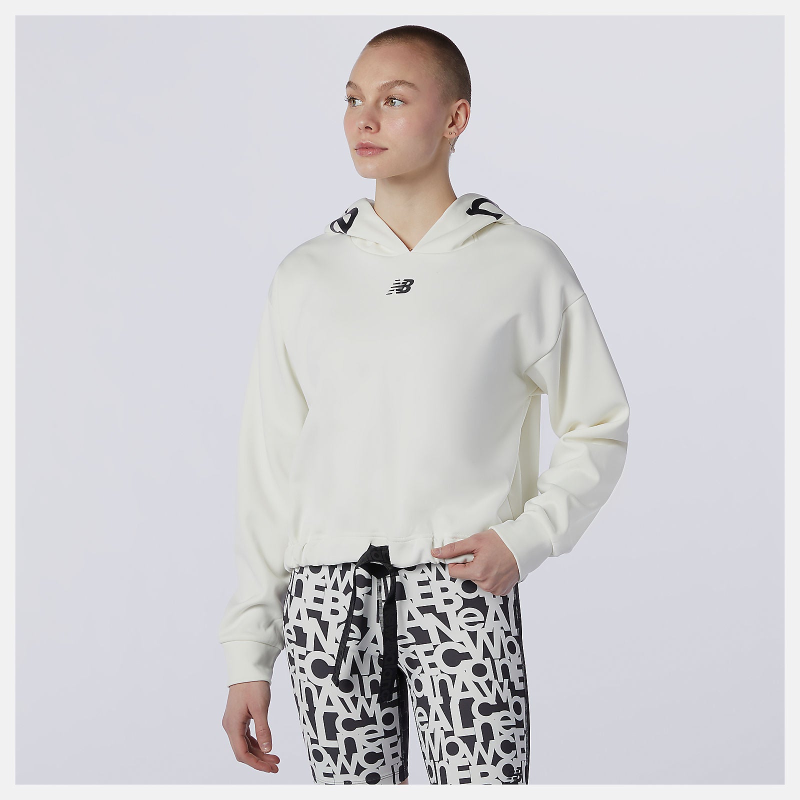 Sea Salt Relentless Performance Fleece Layer New Balance Clothing