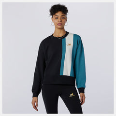 Black NB Athletics Higher Learning Crew New Balance Clothing