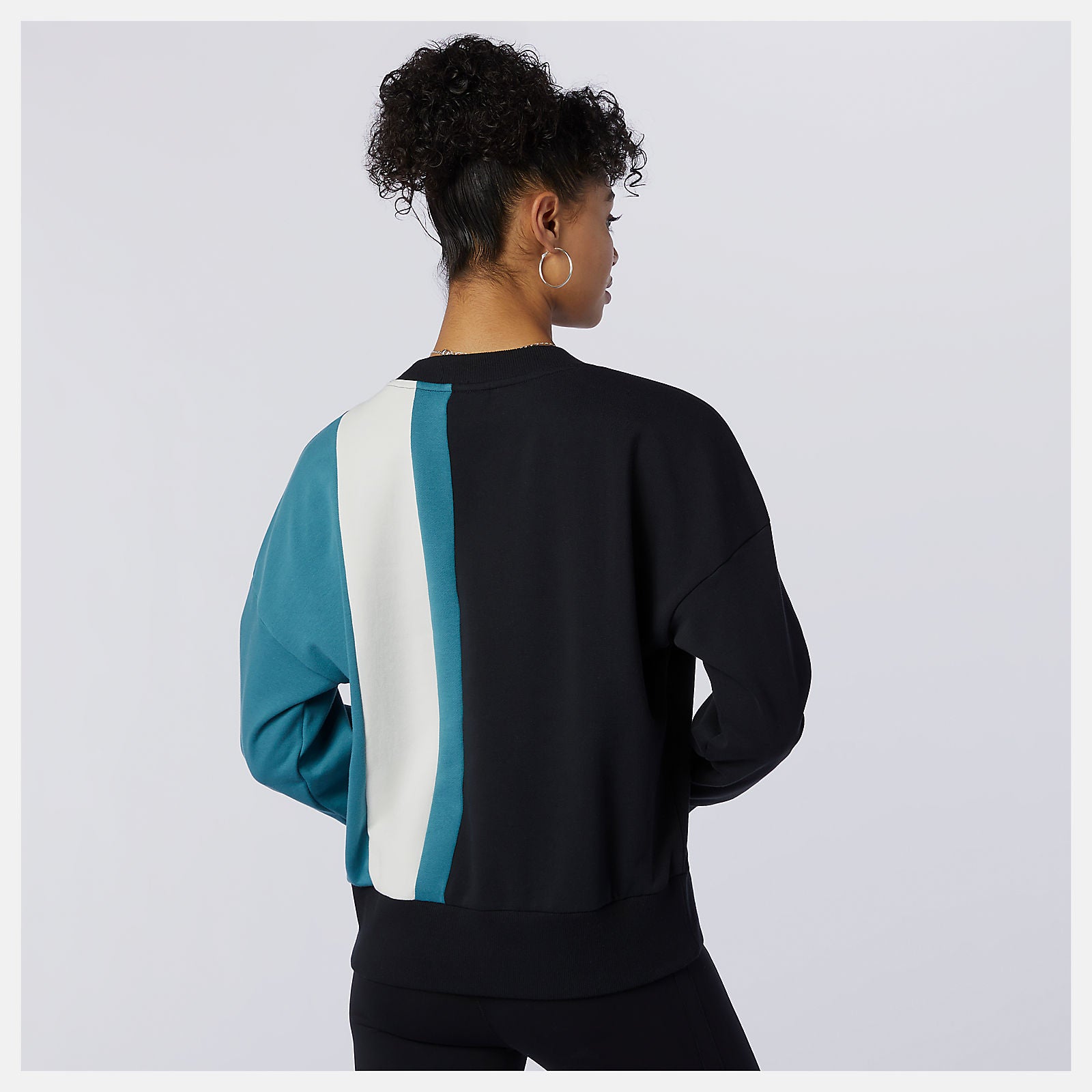 Black NB Athletics Higher Learning Crew New Balance Clothing