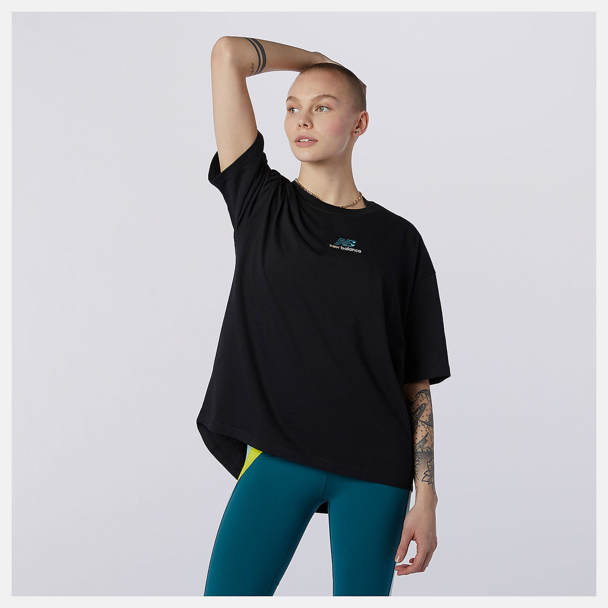 Black NB Athletics Higher Learning Graphic Tee New Balance Clothing