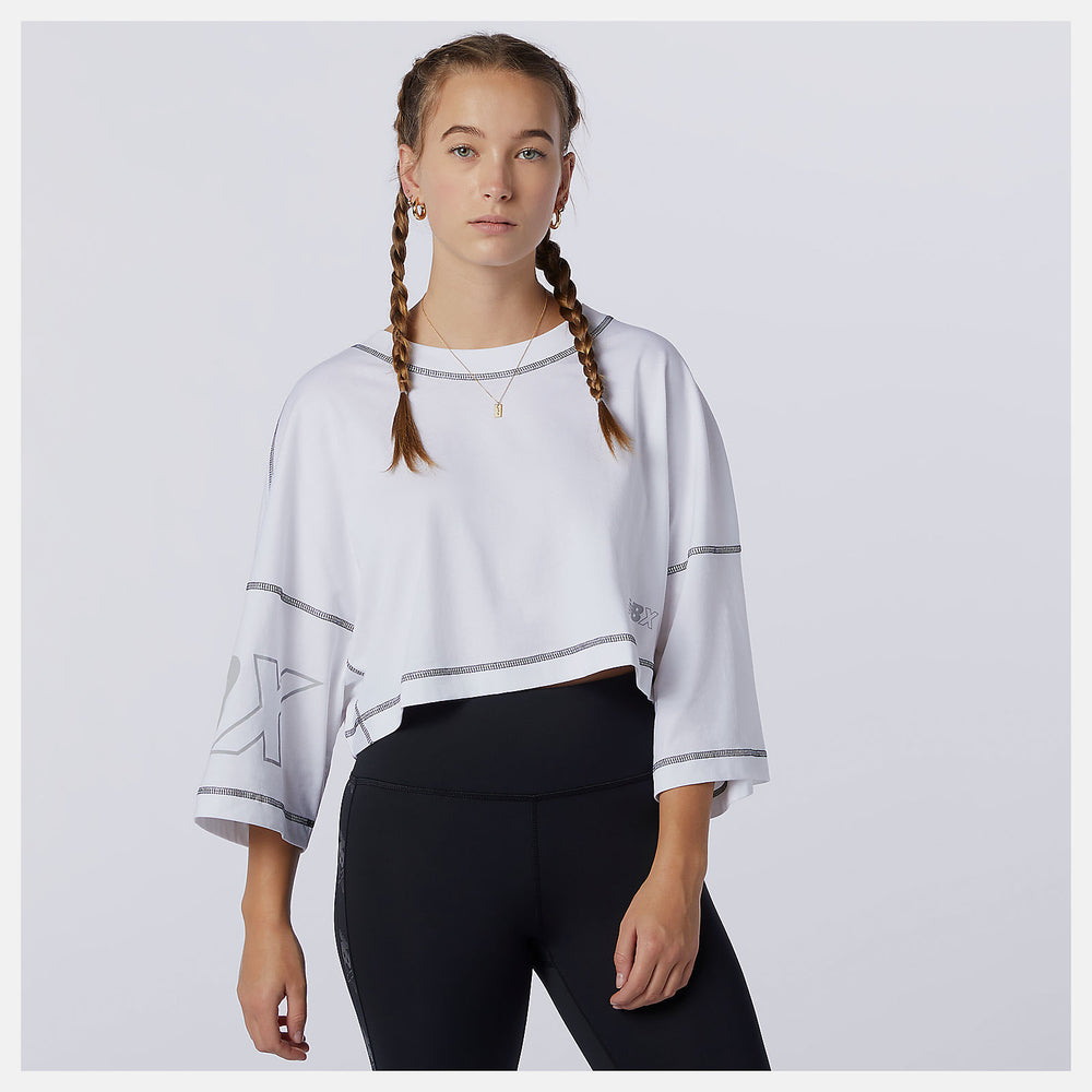 White NB Essentials NBX Graphic Tee 2 New Balance Clothing