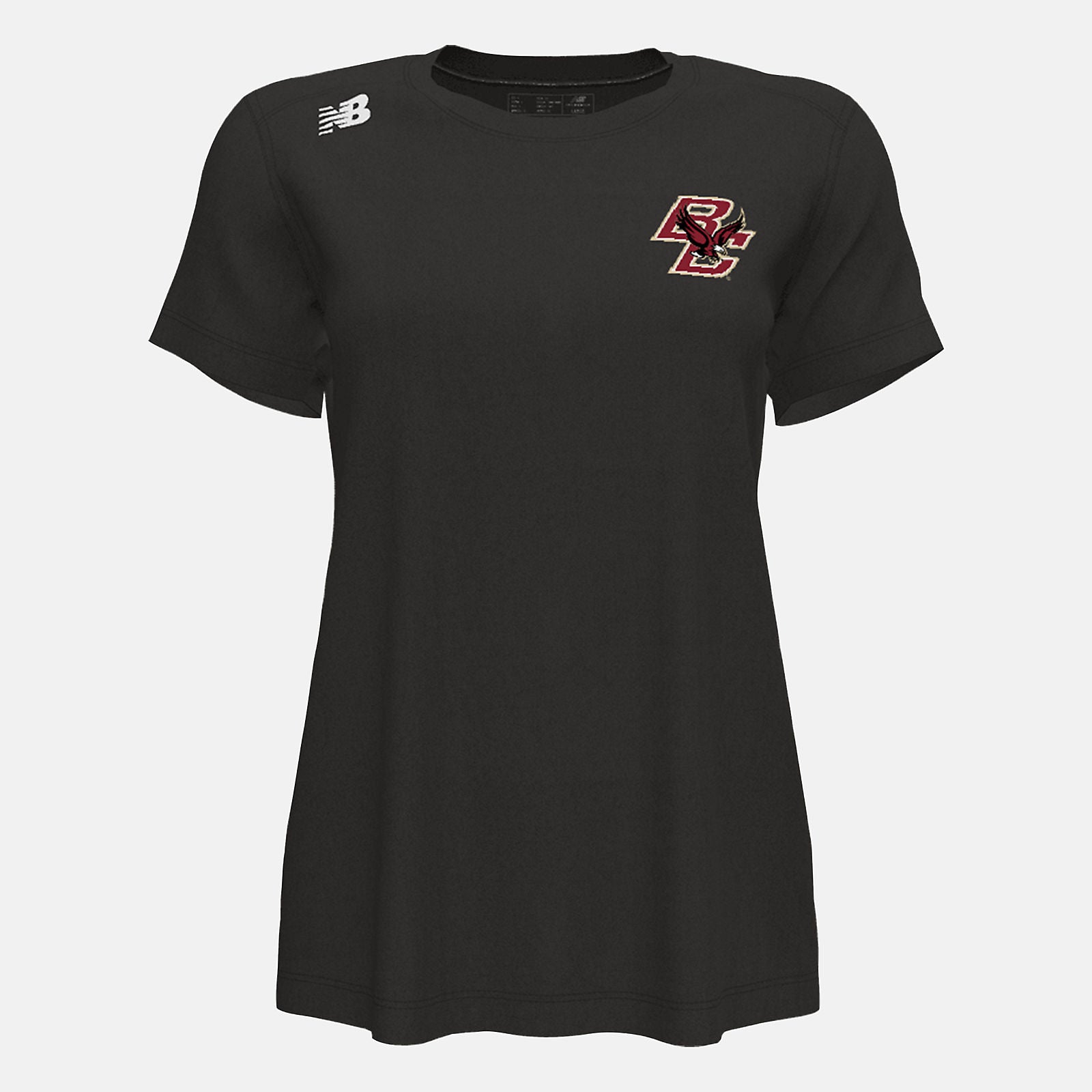 Team Black NB Short Sleeve Tech Tee(Boston College) New Balance Clothing