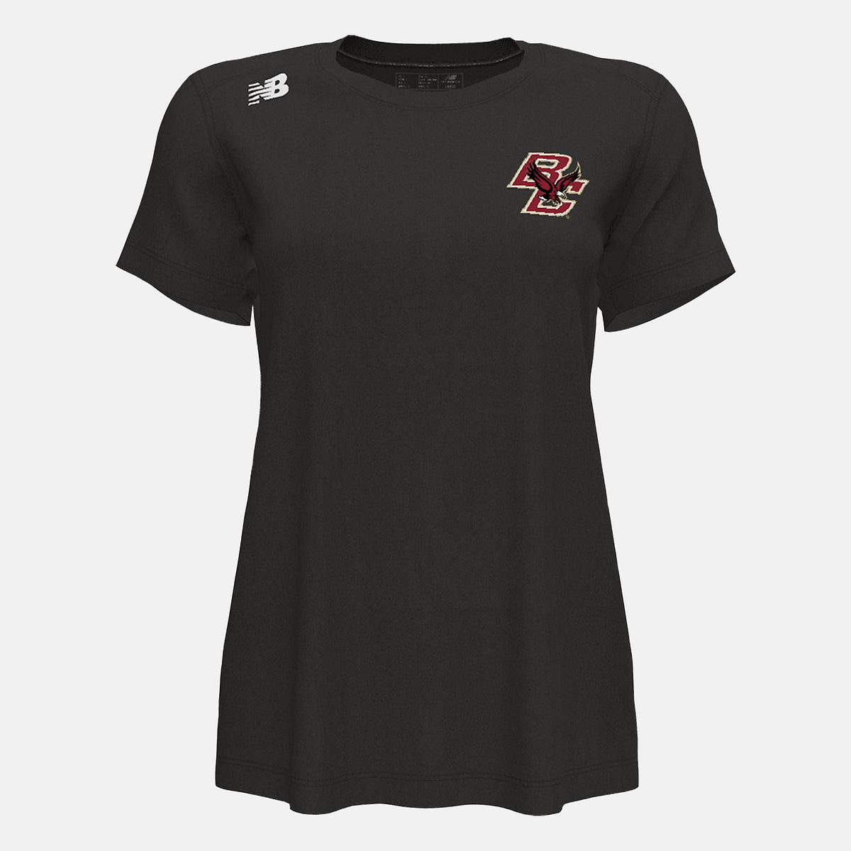 Team Black NB Short Sleeve Tech Tee(Boston College) New Balance Clothing