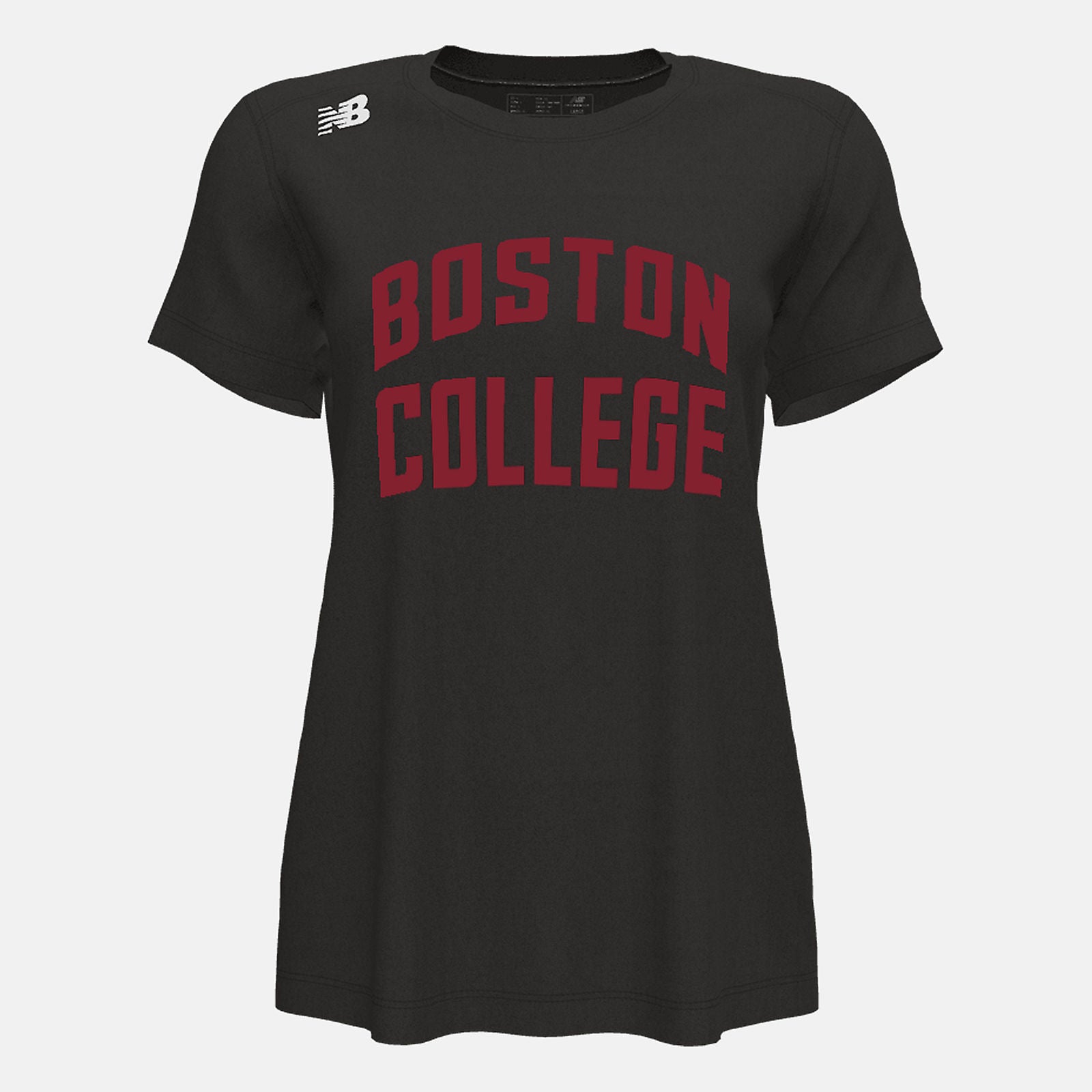 Team Black NB Short Sleeve Tech Tee(Boston College) New Balance Clothing
