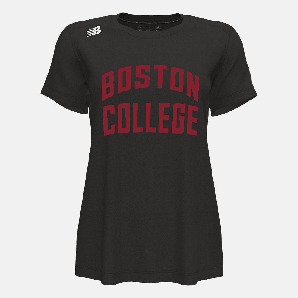 Team Black NB Short Sleeve Tech Tee(Boston College) New Balance Clothing