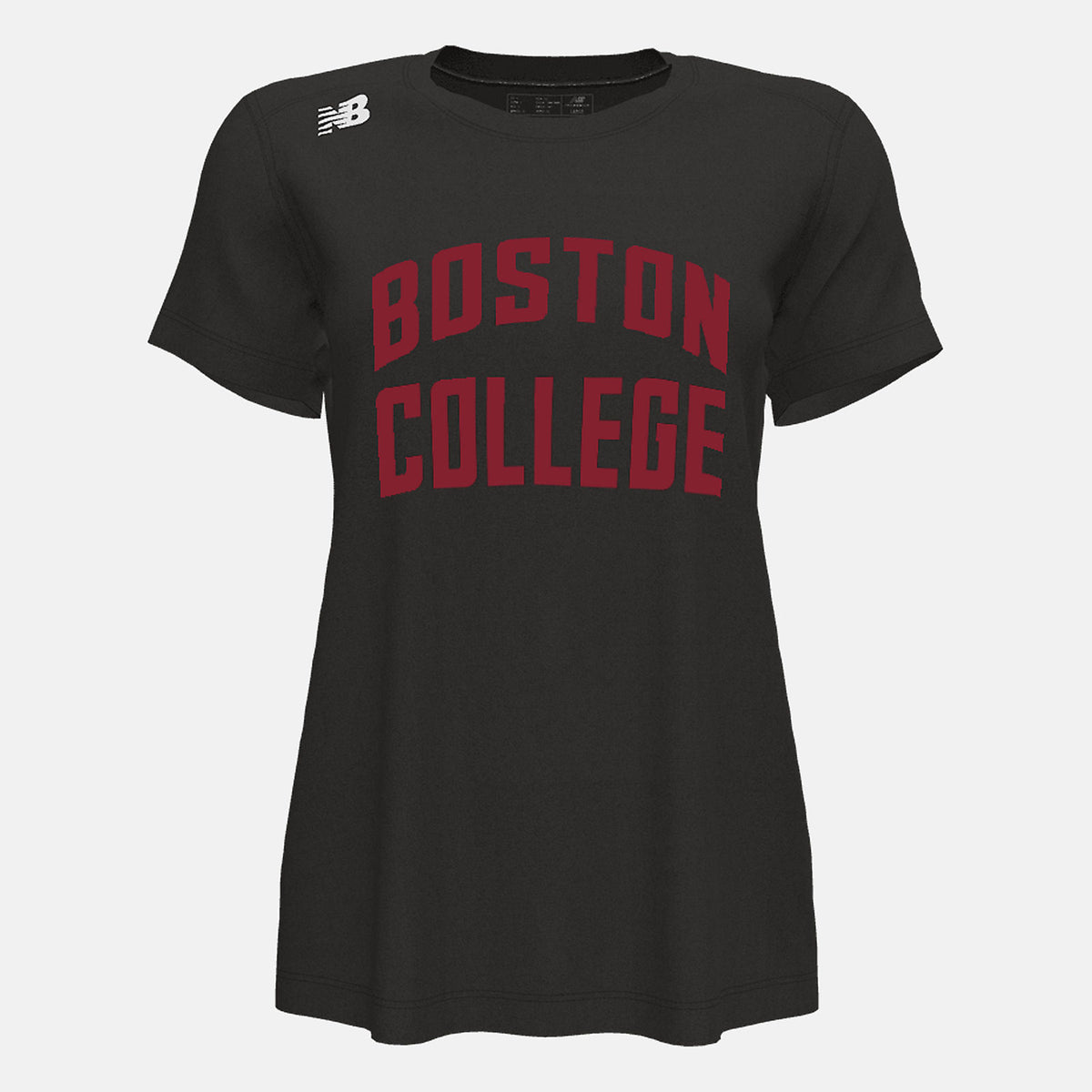 Team Black NB Short Sleeve Tech Tee(Boston College) New Balance Clothing