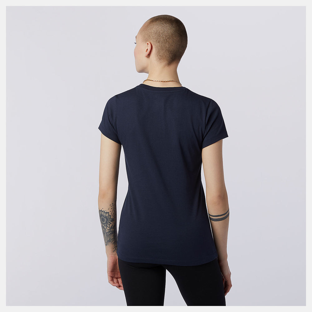 Eclipse Essentials Stacked Logo Tee New Balance Clothing