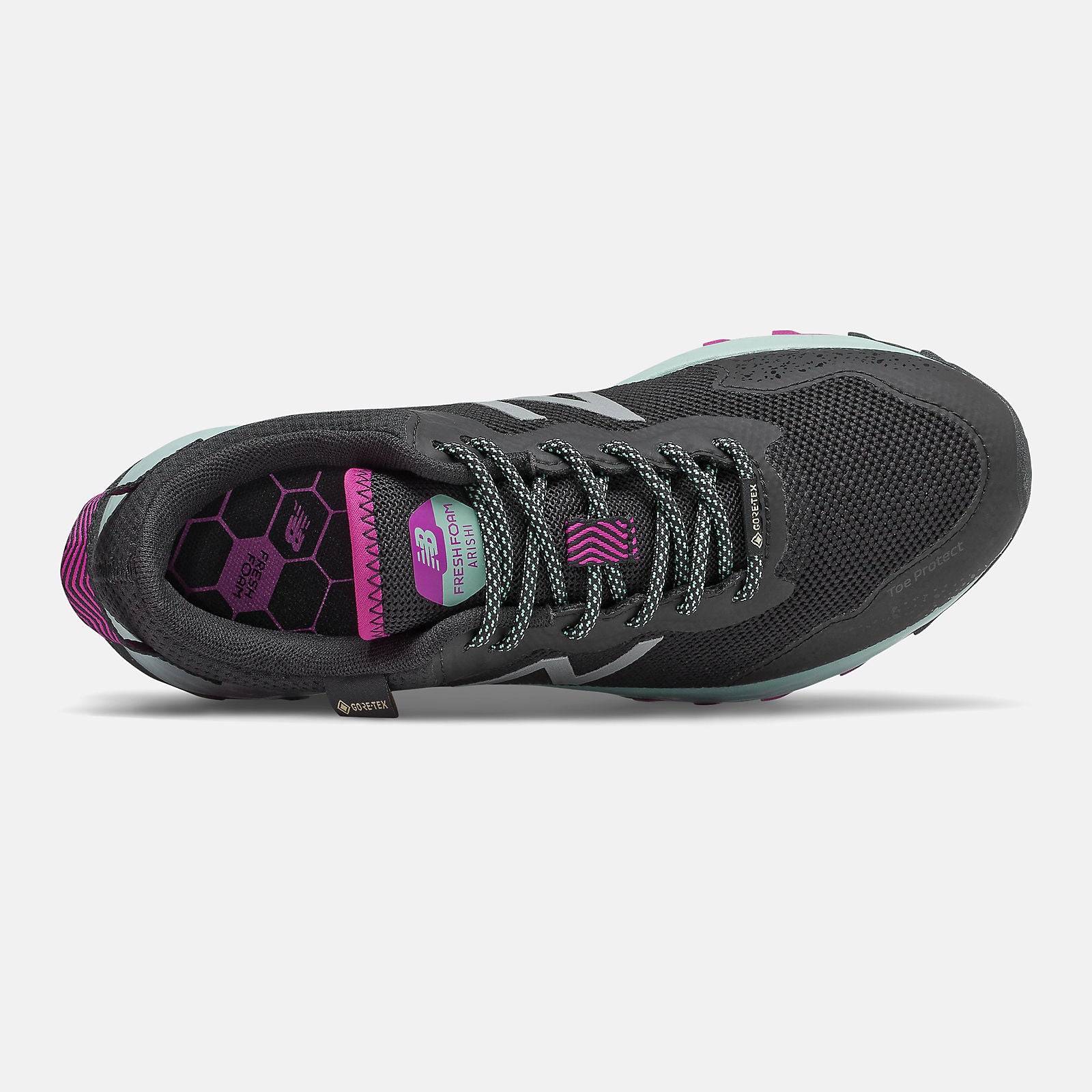 Black/Poisonberry Fresh Foam Arishi Trail Goretex New Balance Shoes