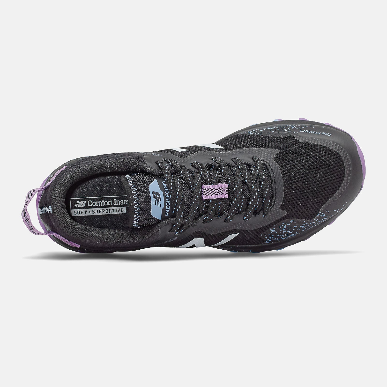 Black/Purple and Neo Violet Fresh Foam Arishi Trail New Balance Shoes