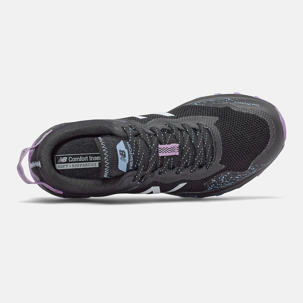 Black/Purple and Neo Violet Fresh Foam Arishi Trail New Balance Shoes