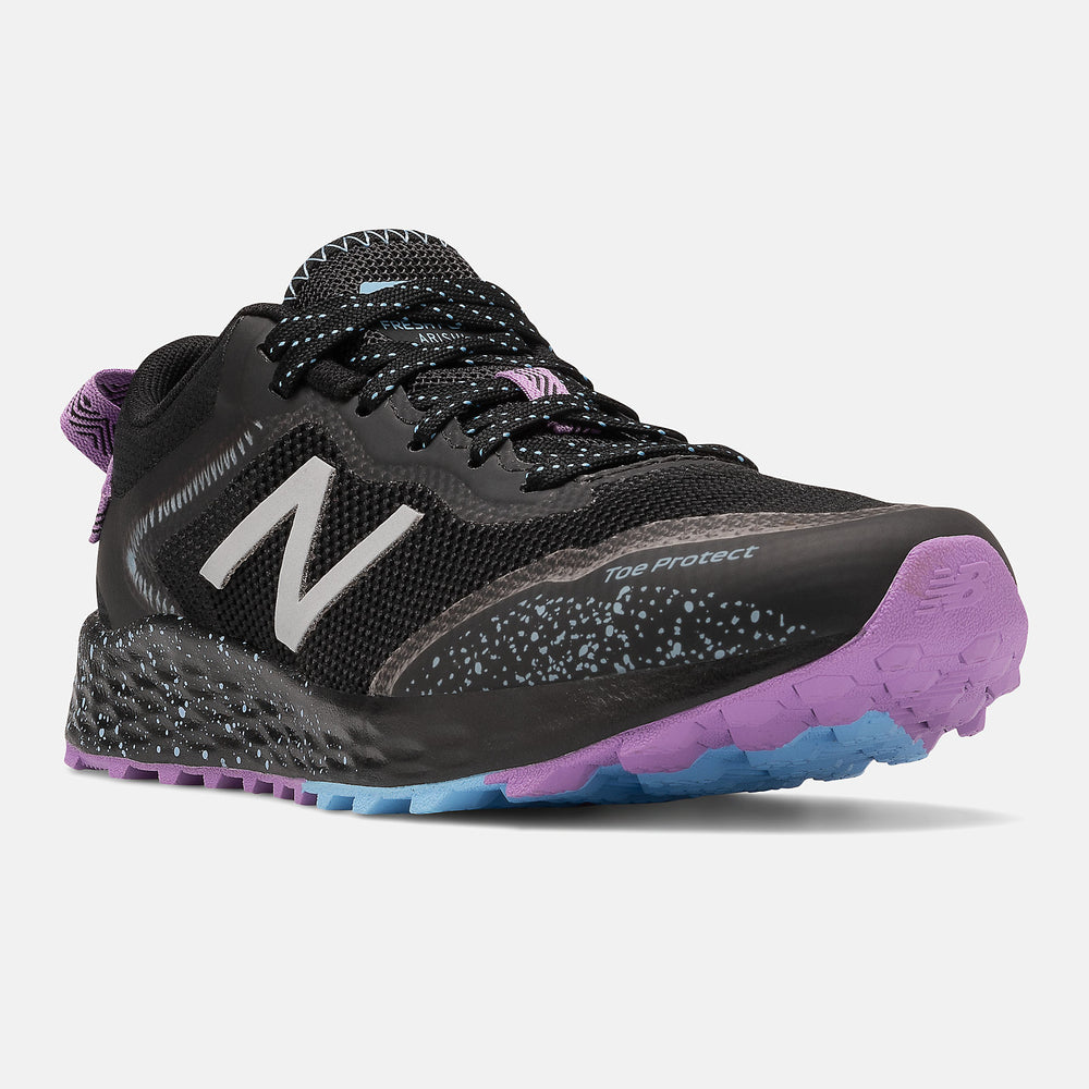 Black/Purple and Neo Violet Fresh Foam Arishi Trail New Balance Shoes