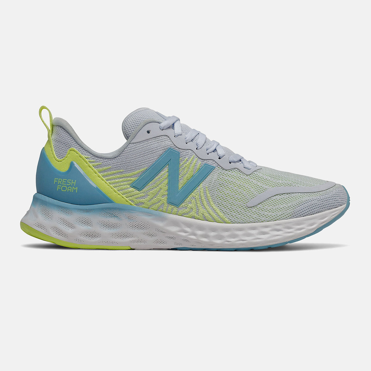 Moon Dust/Bali Blue and Lemon Slush Fresh Foam Tempo New Balance Shoes