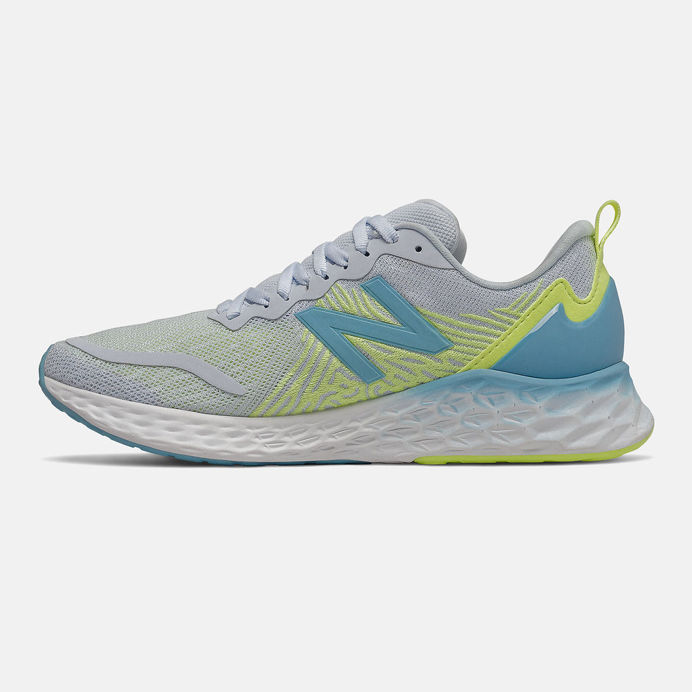 Moon Dust/Bali Blue and Lemon Slush Fresh Foam Tempo New Balance Shoes