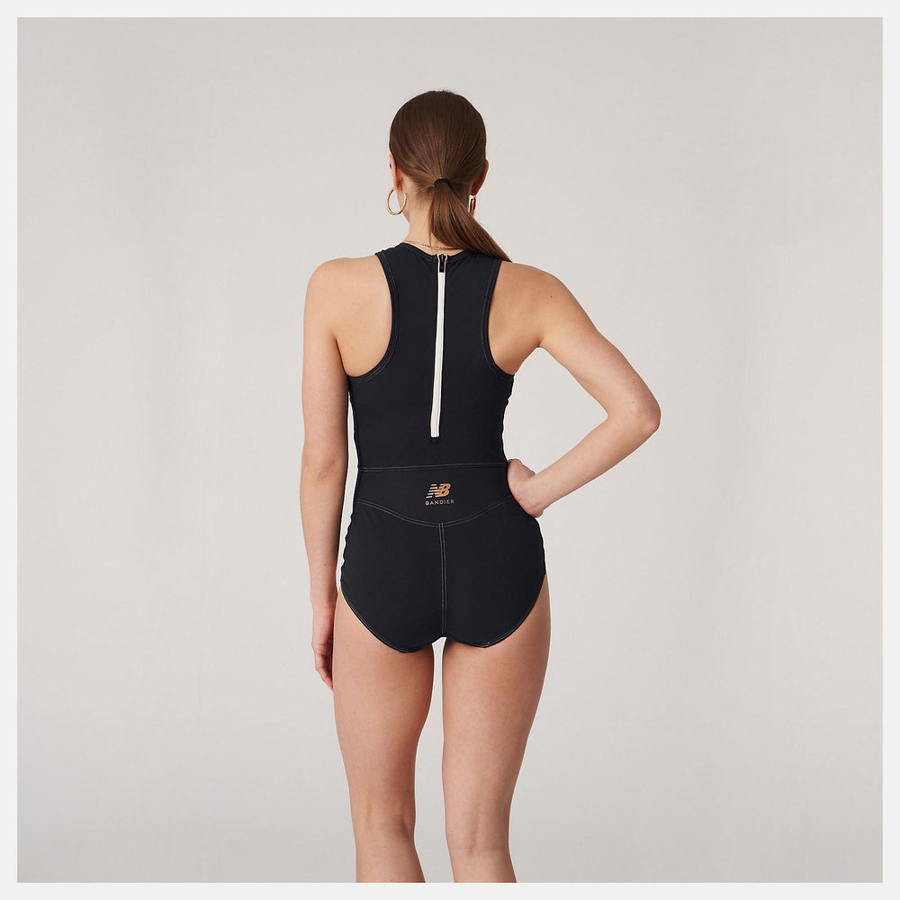 Black Bandier Brief Bodysuit New Balance Clothing