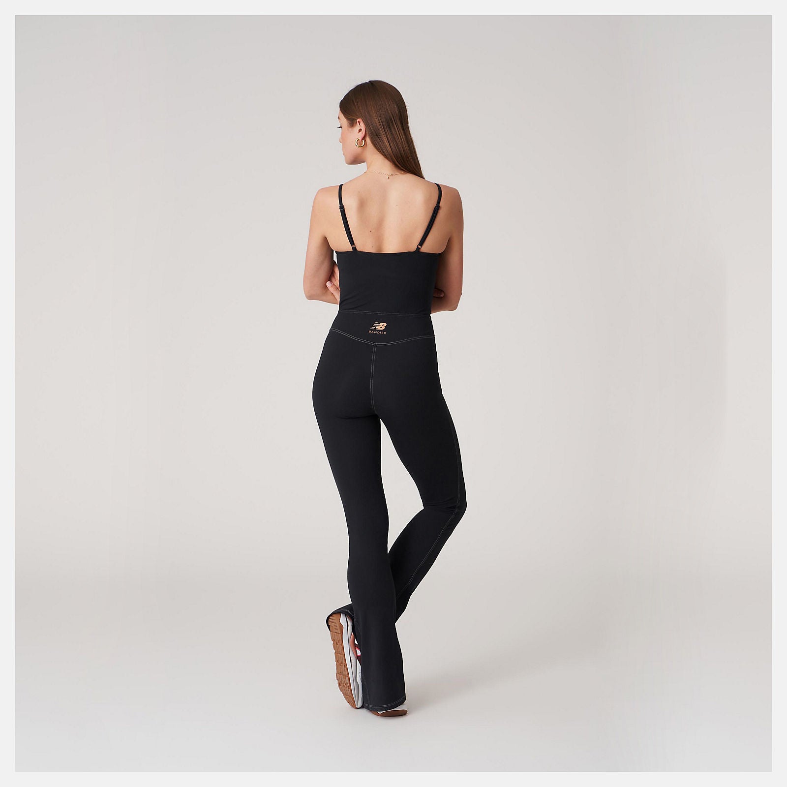 Black Bandier Cami Bodysuit New Balance Clothing