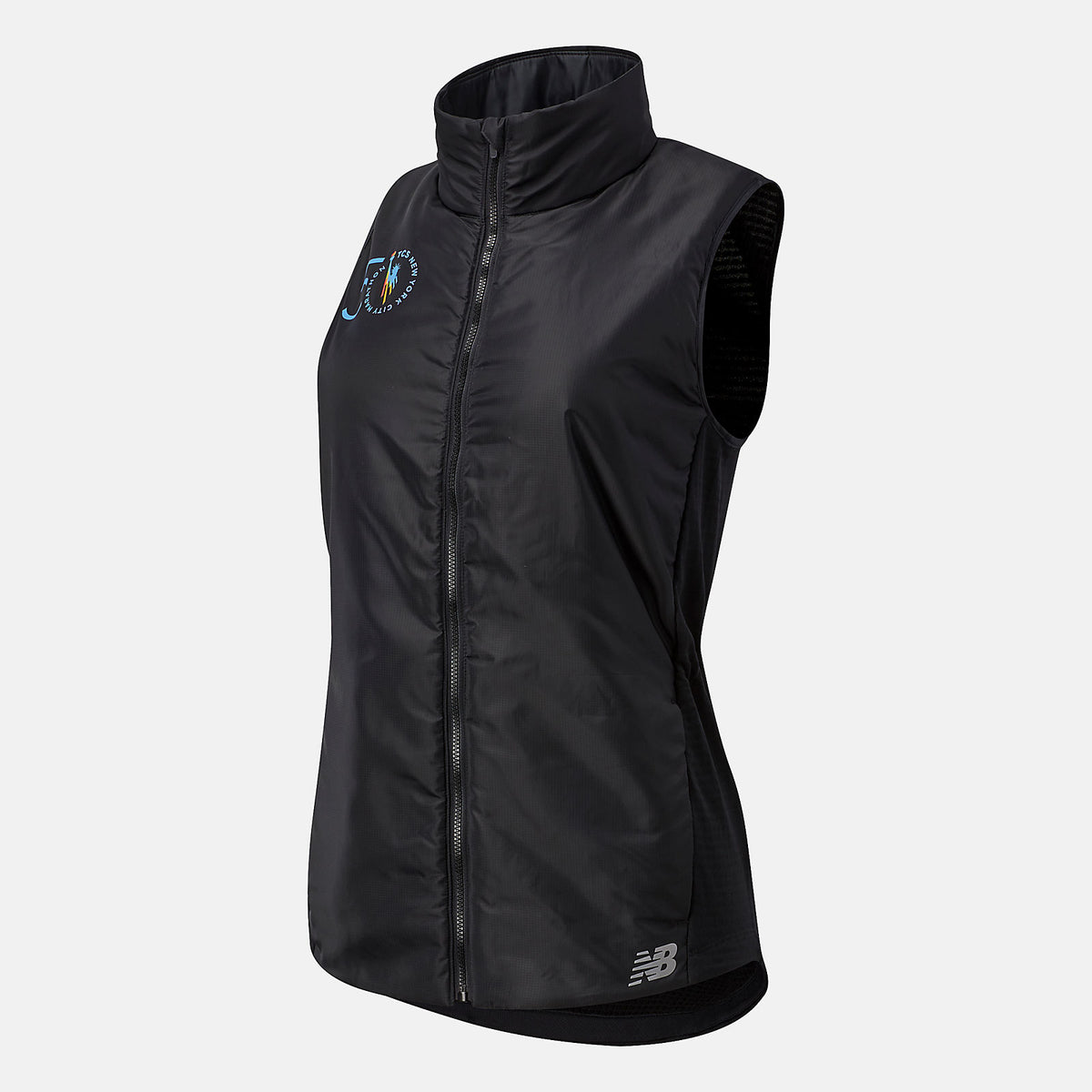 Black NYC Marathon NB Heat Grid Vest New Balance Clothing