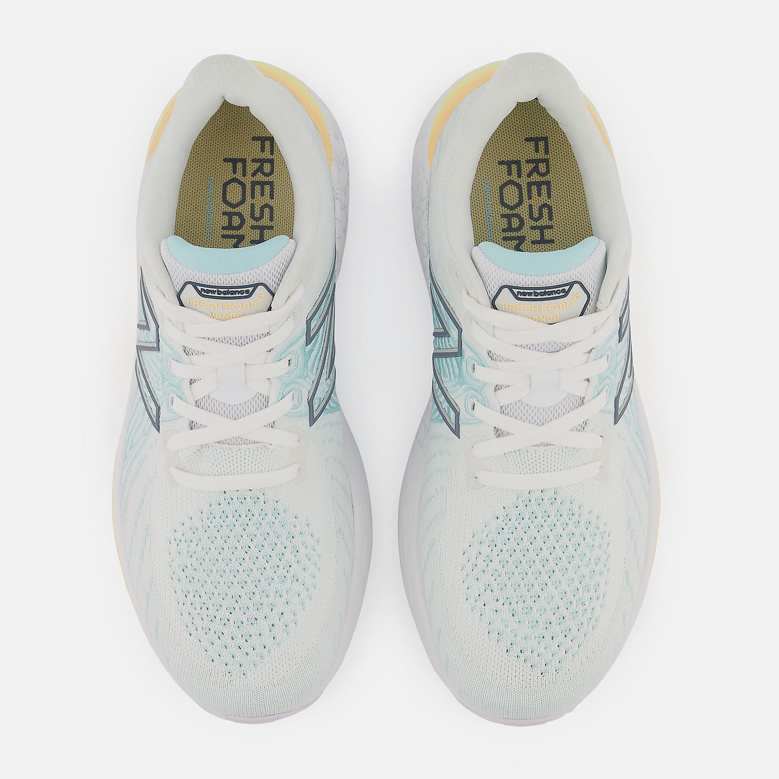 White/Light Mango Fresh Foam X Vongo v5 New Balance Shoes