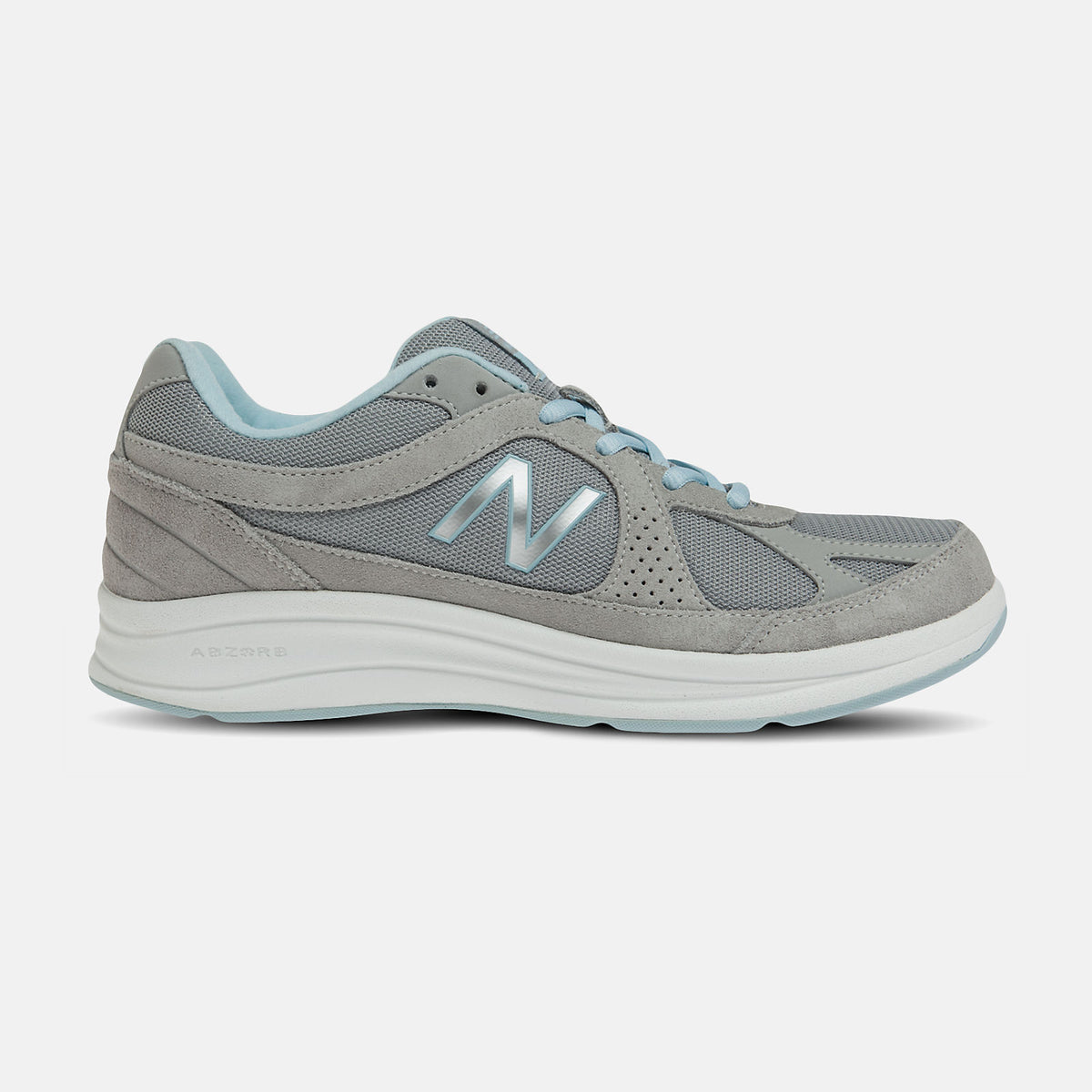 Silver/Aqua New Balance 877 New Balance Shoes