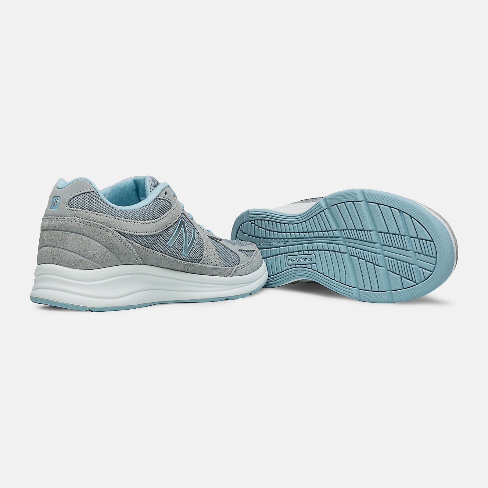 Silver/Aqua New Balance 877 New Balance Shoes