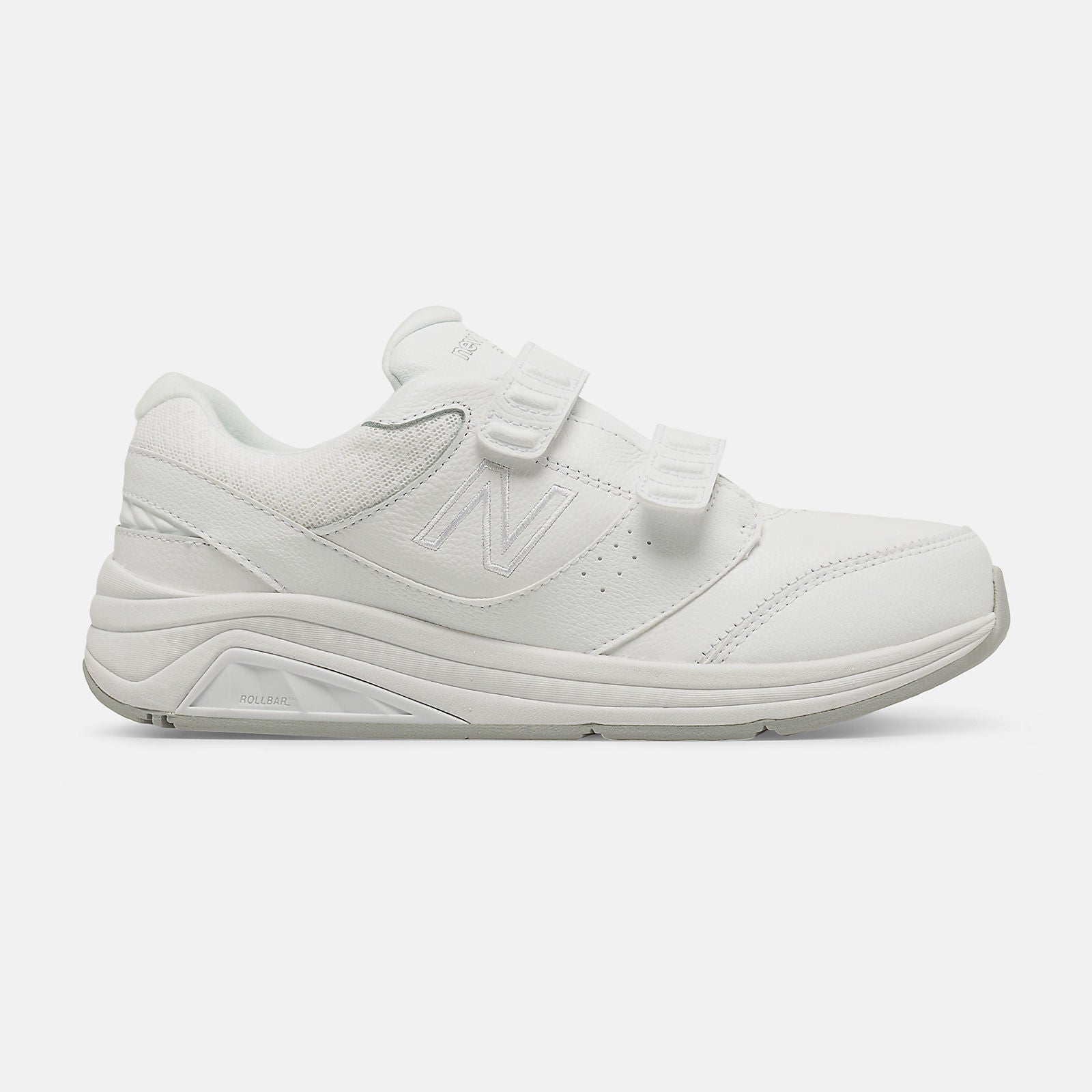White Hook and Loop Leather 928v3 New Balance Shoes