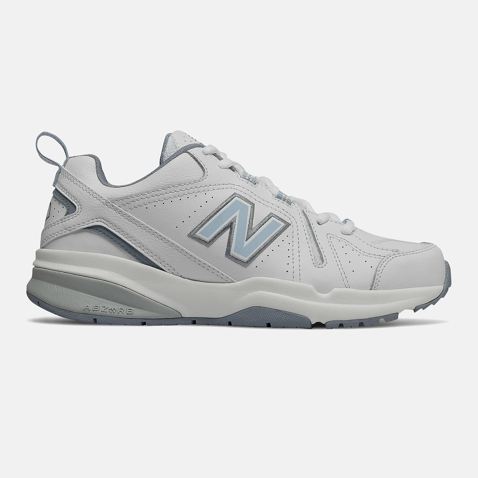 White/Light Blue 608v5 New Balance Shoes